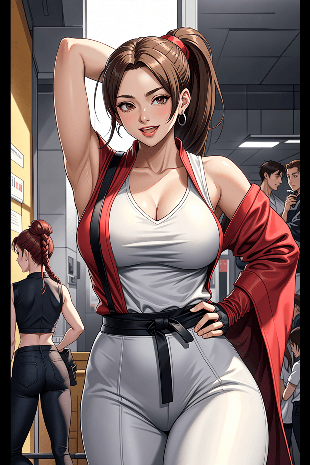 Thumbnail of Mai Shiranui,  Yuri Sakazaki and King