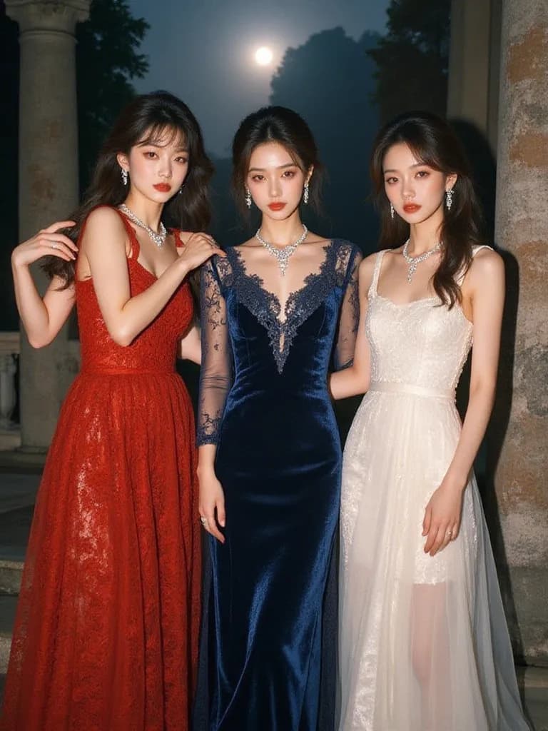 Thumbnail of Three beauties who love another
