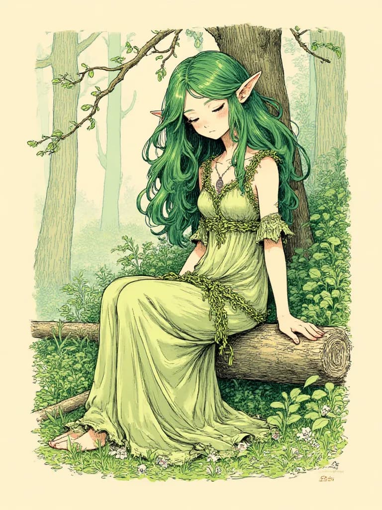 Thumbnail of Лира, Шепчущая Леса