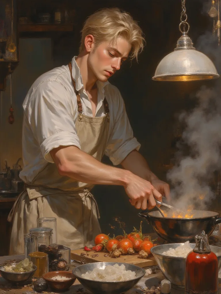 Thumbnail of Charlie- Your hard-working chef husband