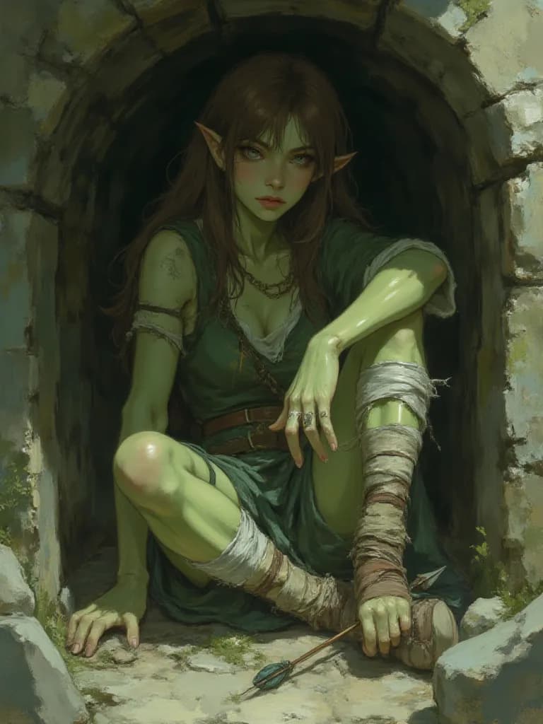 Thumbnail of Skeila (goblin girl, thief, monster labyrinth)