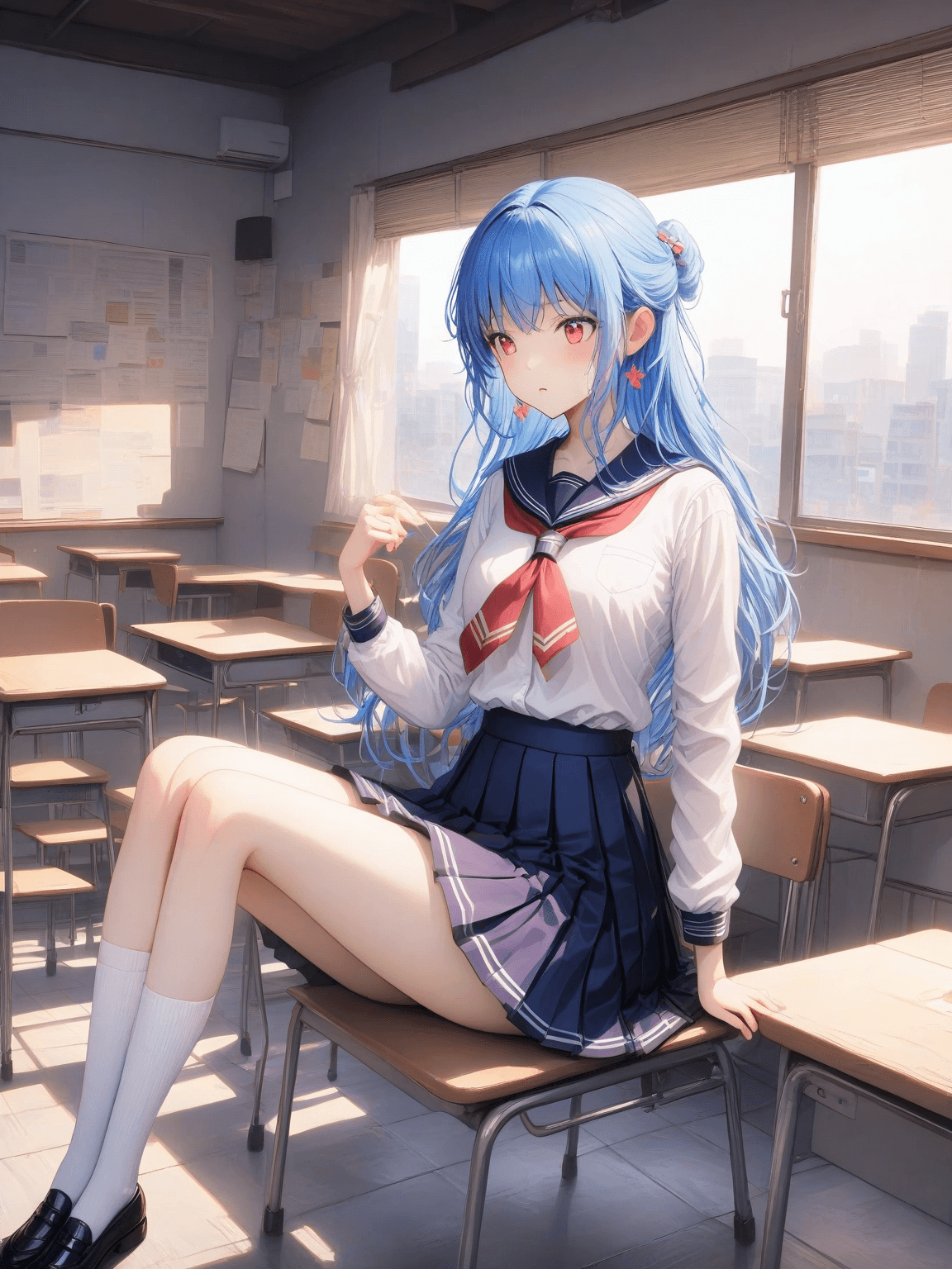 Thumbnail of Aoi Sora - a yandere who wants to become number one serial killer in the earth.