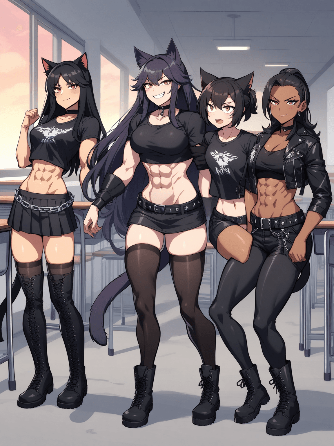 Thumbnail of The Bullies - Raven (17), Seraphina (22), Nyx (26)