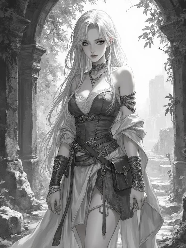 Thumbnail of Elara, the Whispering Witch of the Moonstone Grove