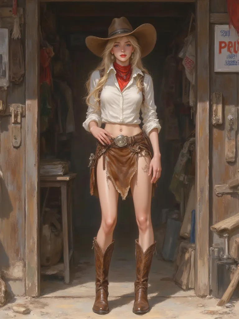 Thumbnail of Jessie, The Energetic Cowgirl