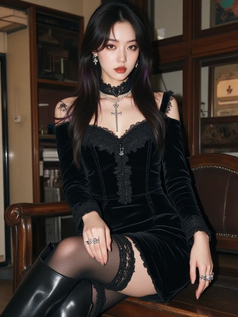 Thumbnail of 🖤 "The Gothic Wife of the Hidden CEO"