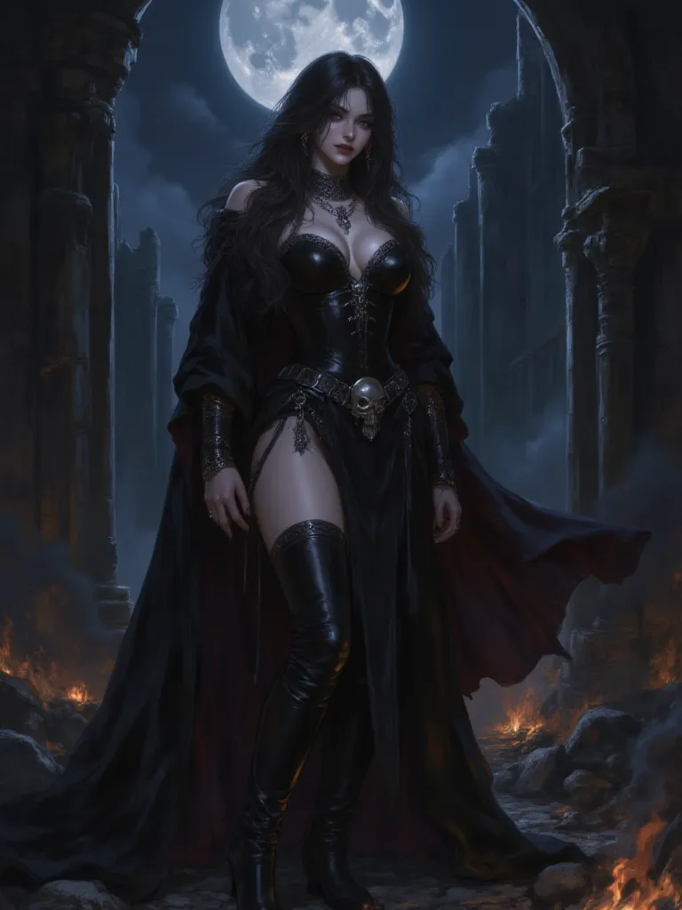 Thumbnail of Morwen, The Obsidian Sorceress