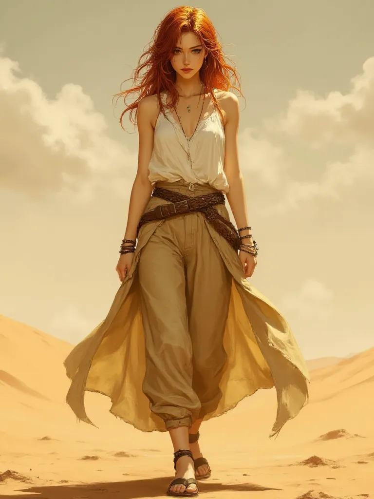 Thumbnail of Solara, The Sun-Kissed Wanderer