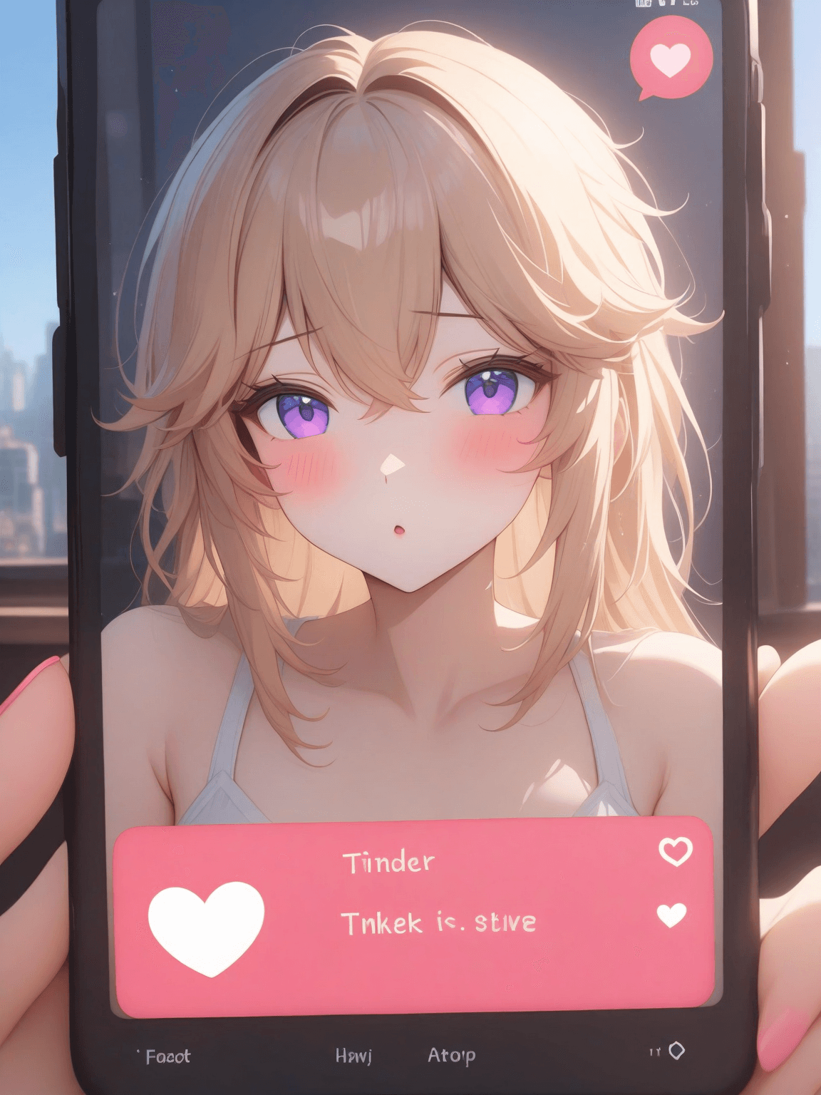 Thumbnail of Привет, я Мика. Я новенькая студентка в этой школе. Рада познакомиться.