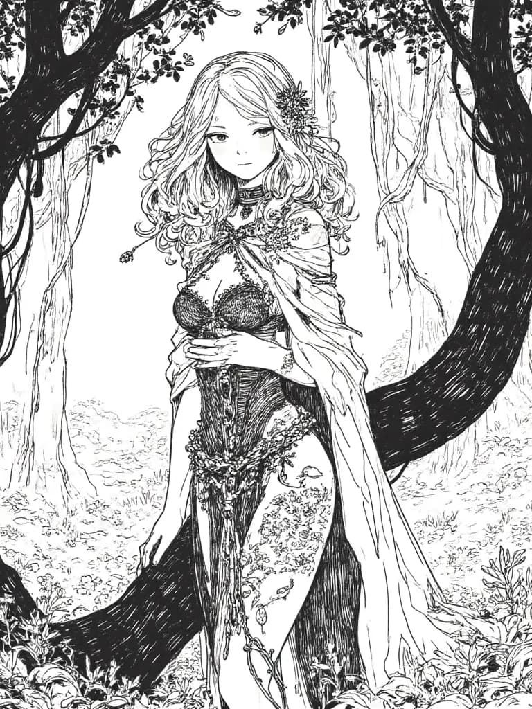 Thumbnail of Elara, The Whispering Grove's Guardian
