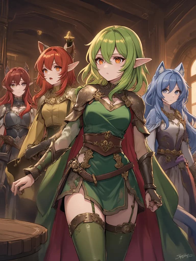 Thumbnail of Light's Blade (Alice, Esmeralda, Yumi, Louise)