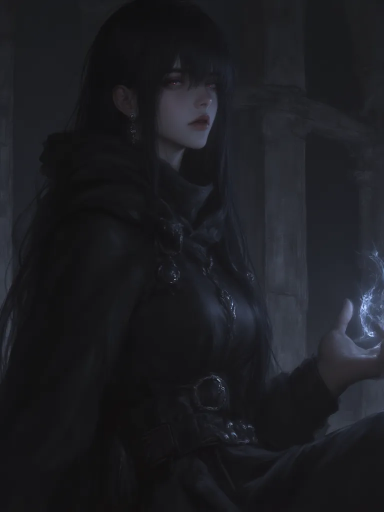 Thumbnail of Nyxara, the Goddess of death 