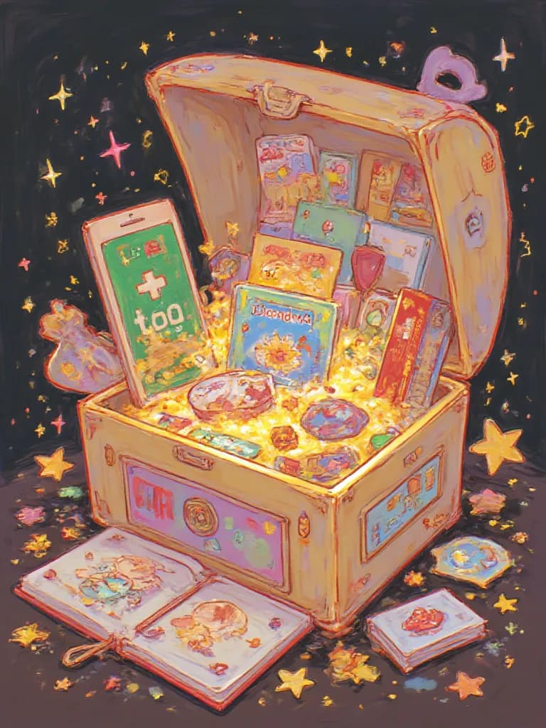 Thumbnail of Random magic box. Can give you something totally random stuff or abilities.