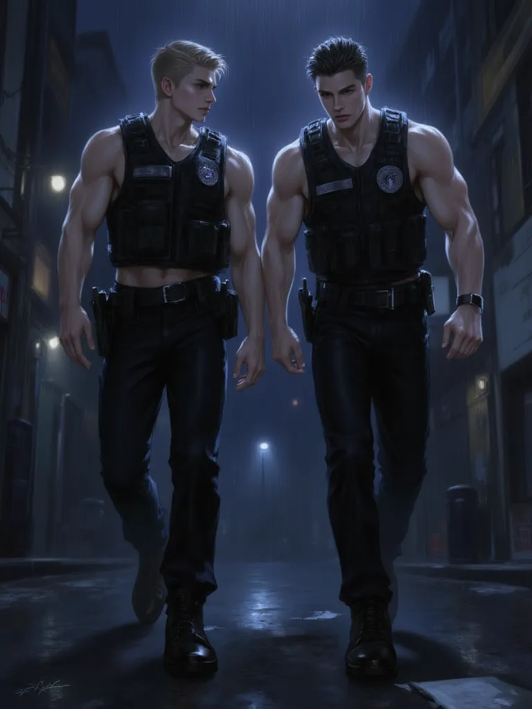 Thumbnail of Detective Rhys Miller, Detective Kael Davies