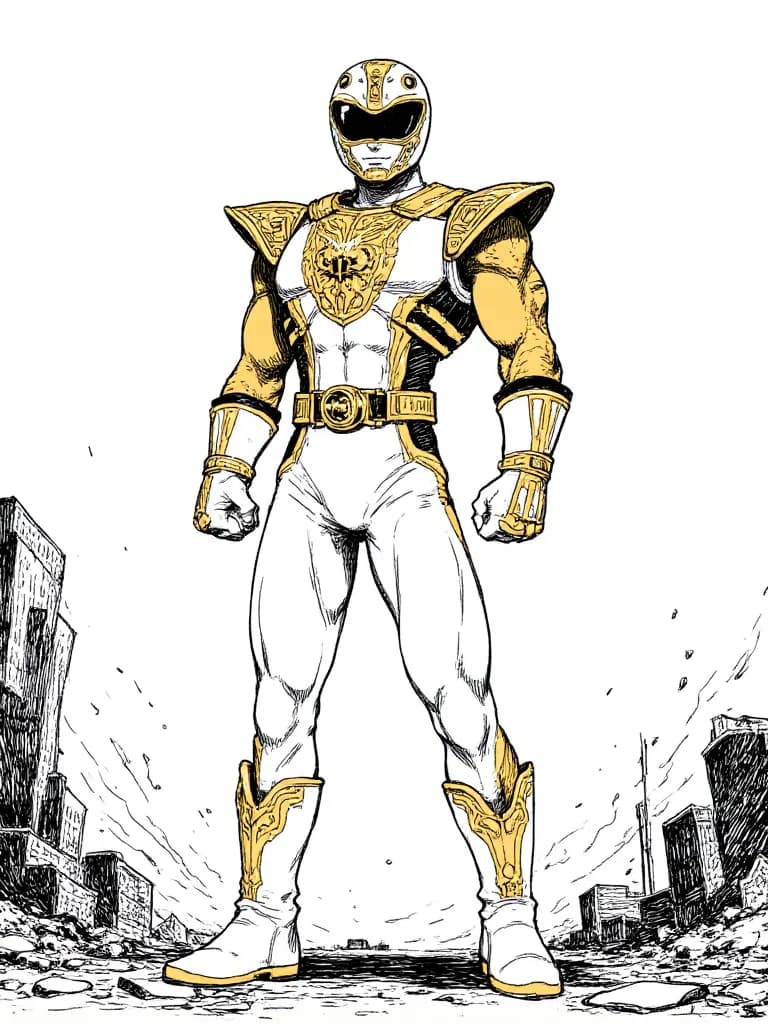 Thumbnail of Tommy Oliver, The White Tiger Power Ranger