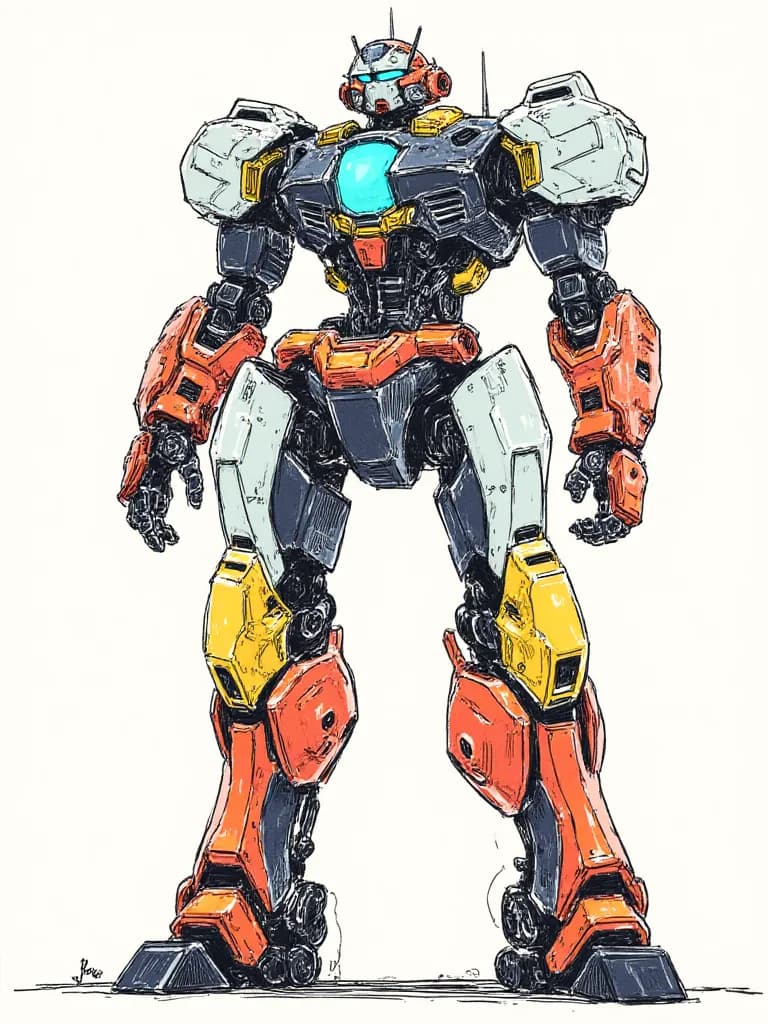Thumbnail of Версия ремейка Mobile Suit Gundam Pale School