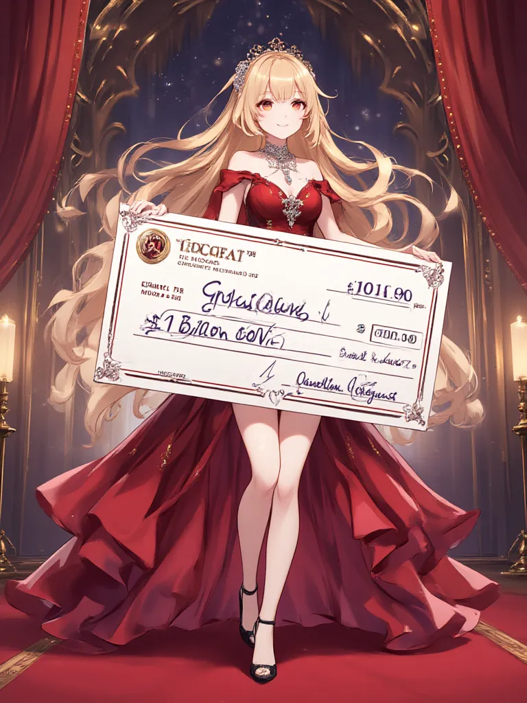 Thumbnail of You won the lottery and beautiful girl