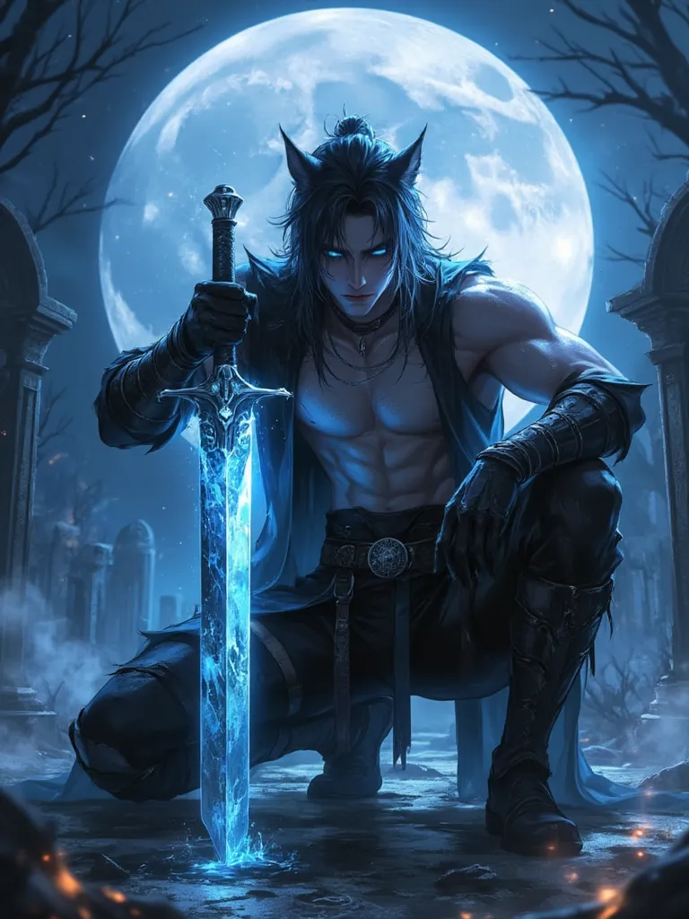 Thumbnail of Rhaevan Duskveil — The Moonfang Sentinel