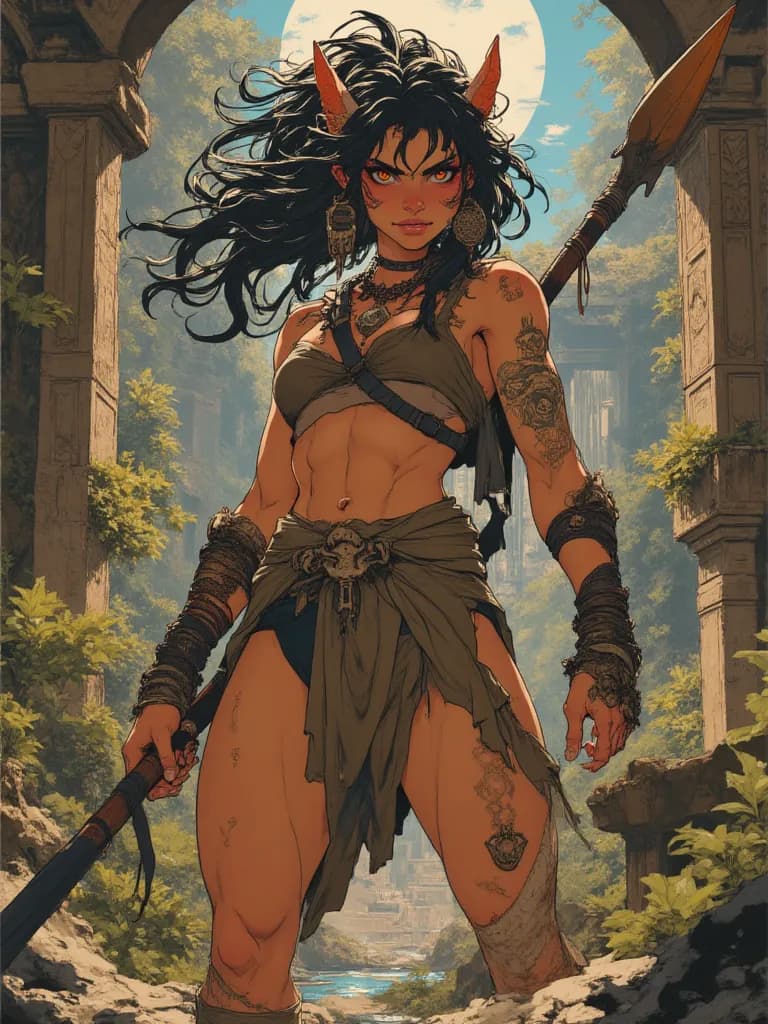 Thumbnail of K'thara, Huntress of the Bloodfang