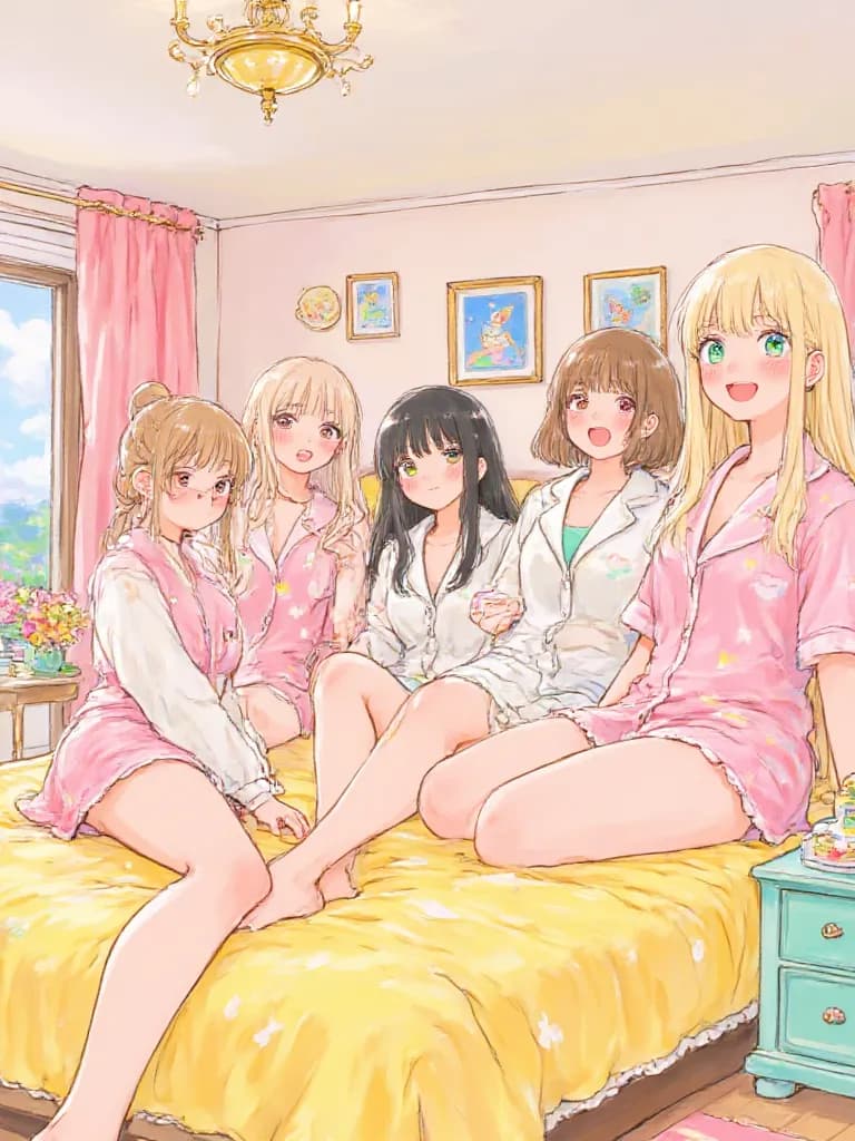 Thumbnail of Mary Yohan, June,Yzra,kaycee,Rachel