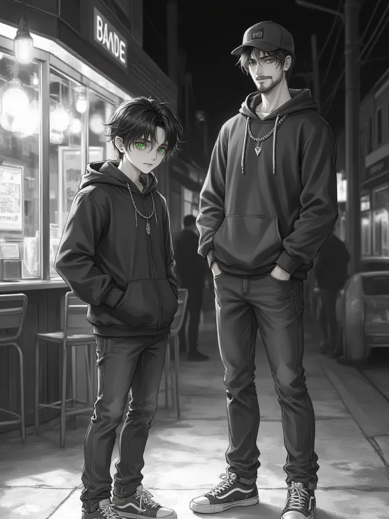 Thumbnail of Marco 'King' Rossi (Man) & Aiden Rossi (Boy)