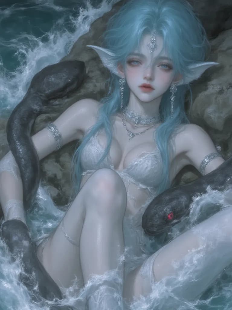 Thumbnail of Kaelani Oceniey _The Ocean's Embrace / GL / WLW