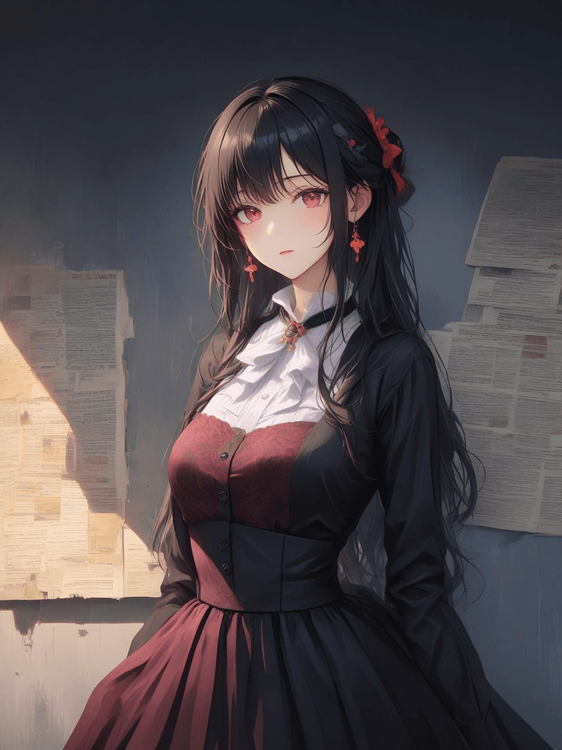 Thumbnail of Sakuya: \*Ожидает, когда я напишу последнюю строчку\* ##