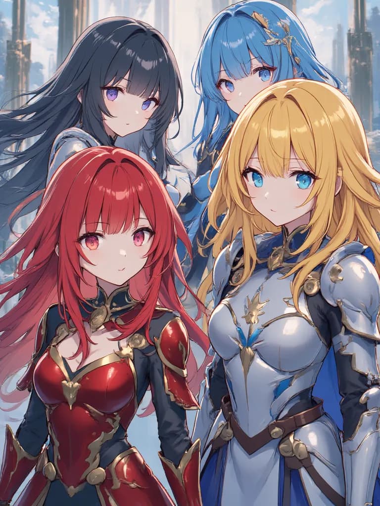 Thumbnail of Princess Eloria, Princess Seraphine, Princess Kaela, Princess Mira