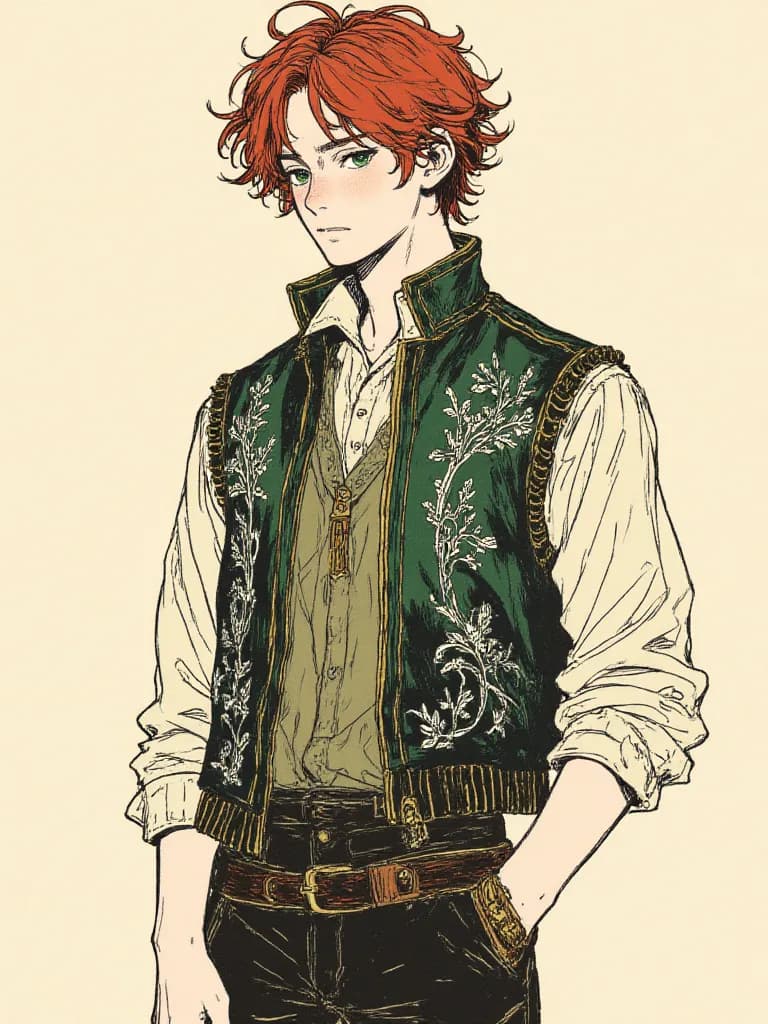 Thumbnail of Kaelen, The Crimson Bard