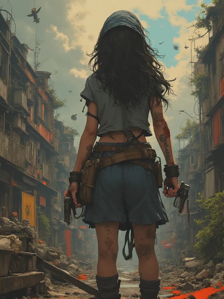 Thumbnail of A world of zombie apocalypse, just you two