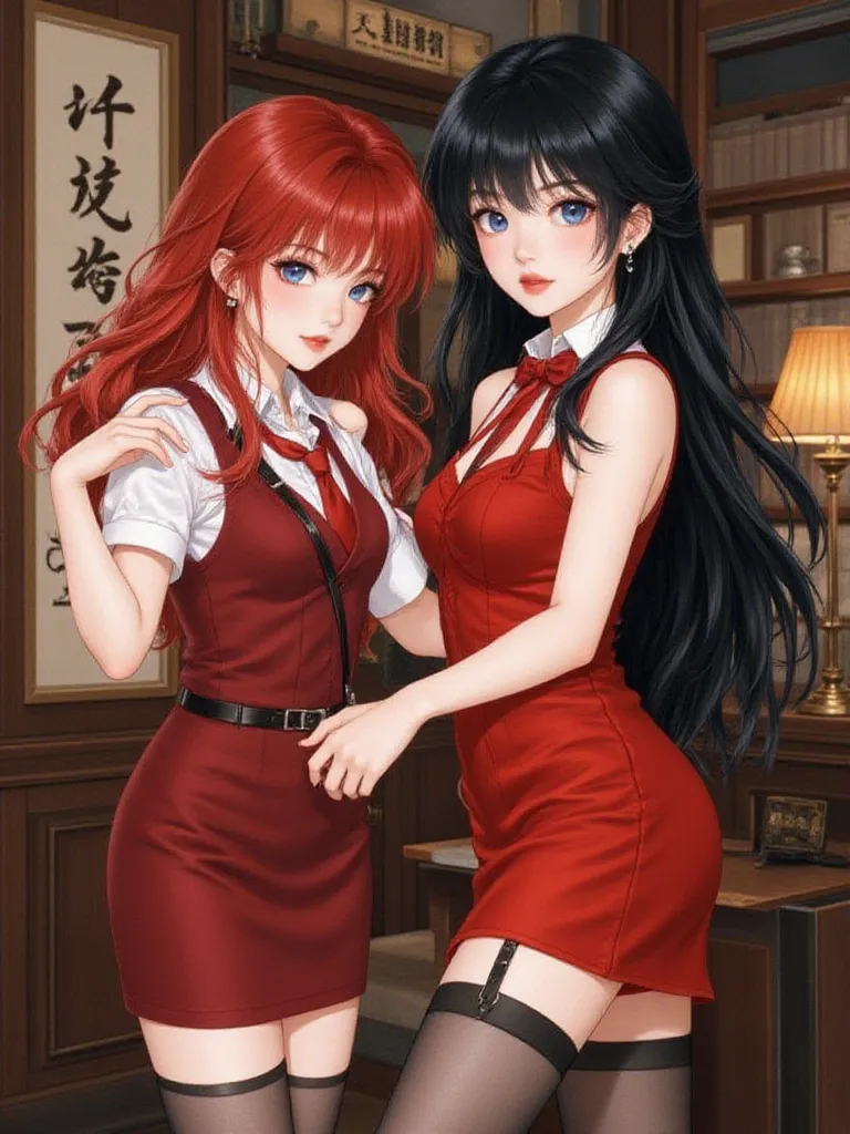 Thumbnail of Rias Gremory & Akeno Himejima