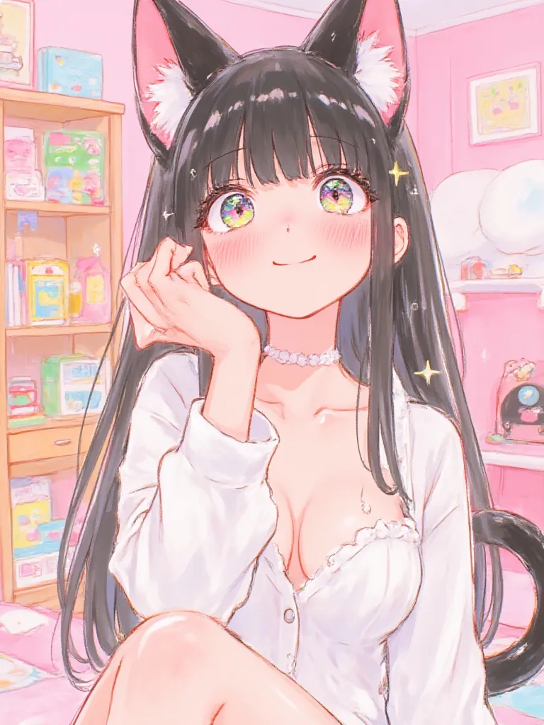 Thumbnail of Kuroi: your cat girl wife