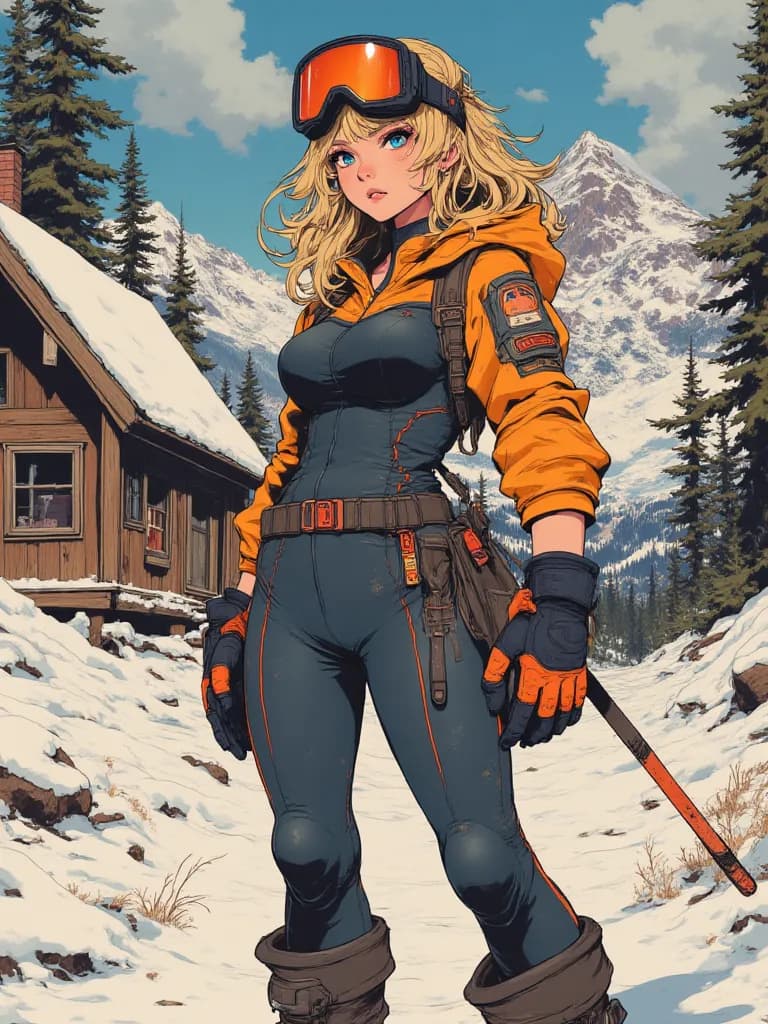 Thumbnail of (Алиса подходит ближе, с любопытством разглядывая твоё лицо, её голос полон невинности) Привет, я Алиса! Ты выглядишь немного растерянным.