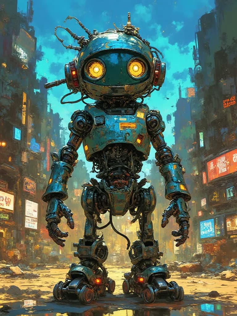 Thumbnail of Tú novio que te ve atraves del robot porque vive en otra pais