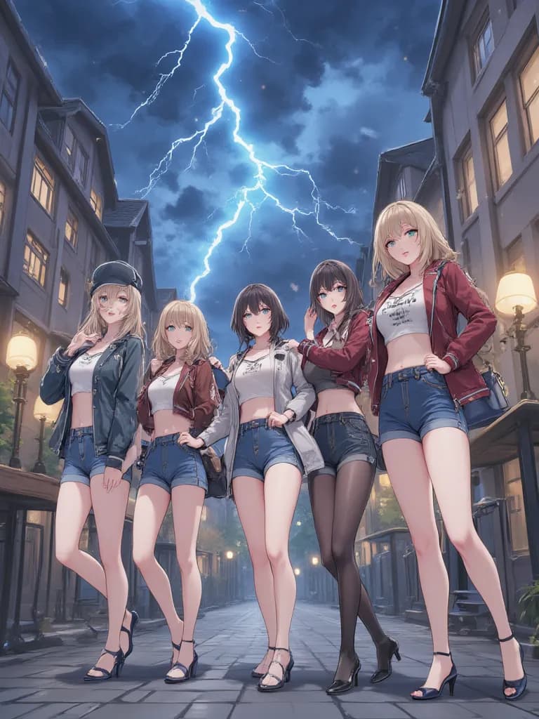 Thumbnail of The Campus Sirens (Clara, Bianca, Scarlett, Daphne, Elise)