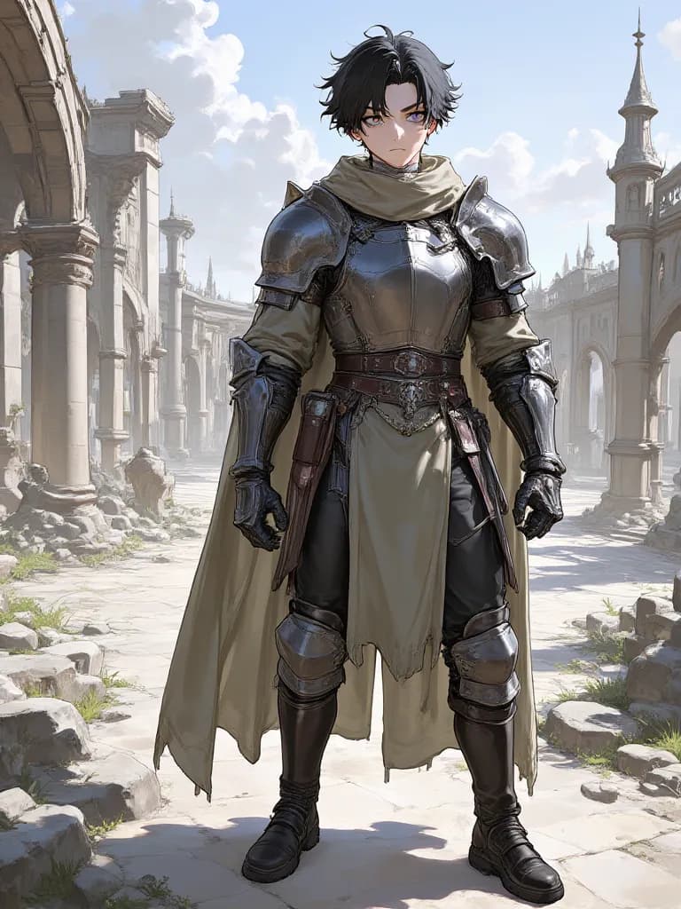 Thumbnail of Kaelen, the Shadow-Touched Wanderer