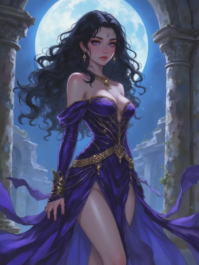 Thumbnail of Seraphina, The Obsidian Enchantress