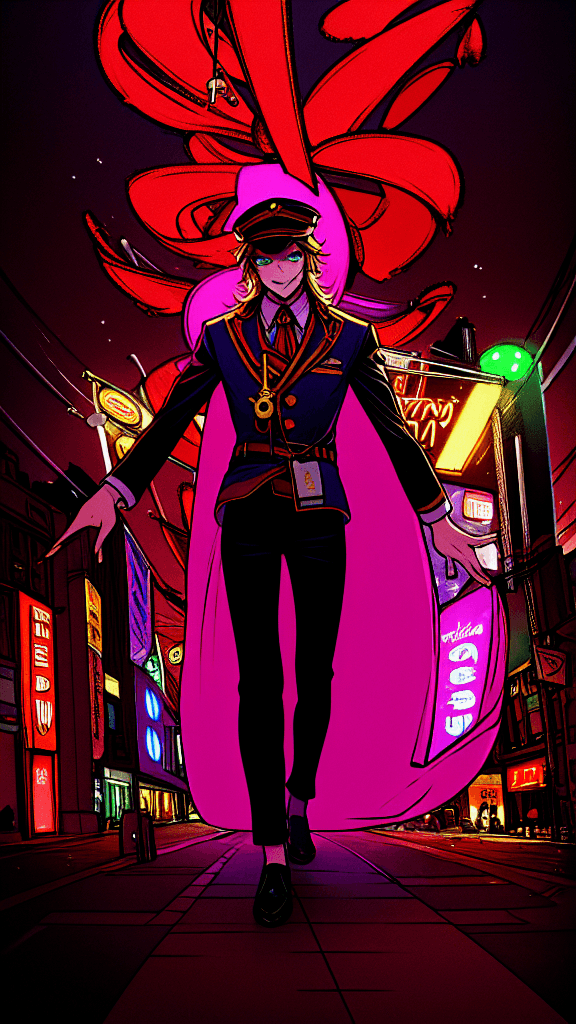 Thumbnail of Michael: The Neon Doorkeeper
