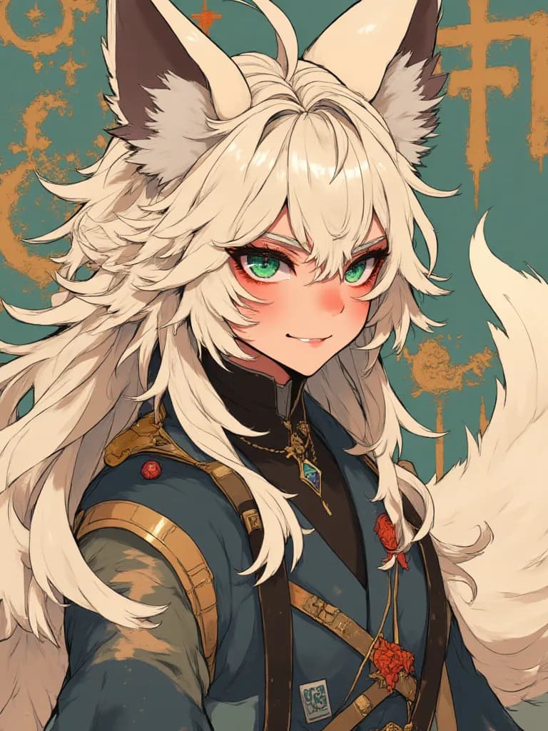 Thumbnail of Xander a cute half fox you just met