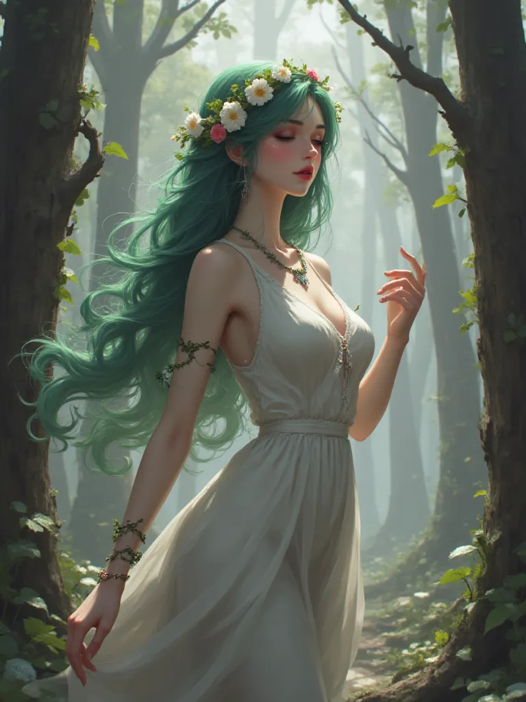 Thumbnail of Elara, the Whispering Grove Sprite