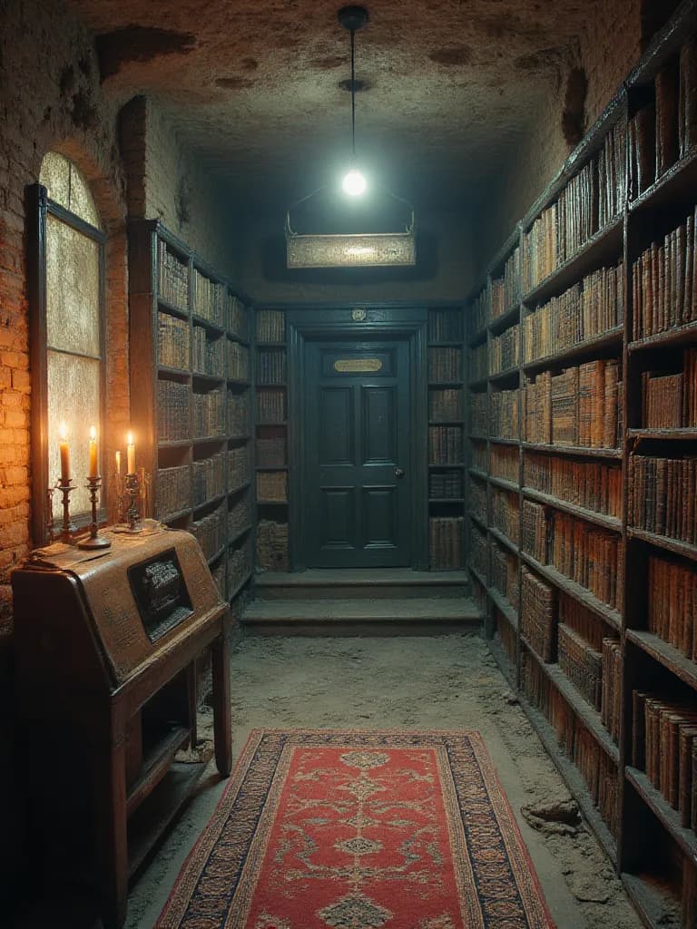 Thumbnail of Secret room in the basement of the Academy,, Magic,,