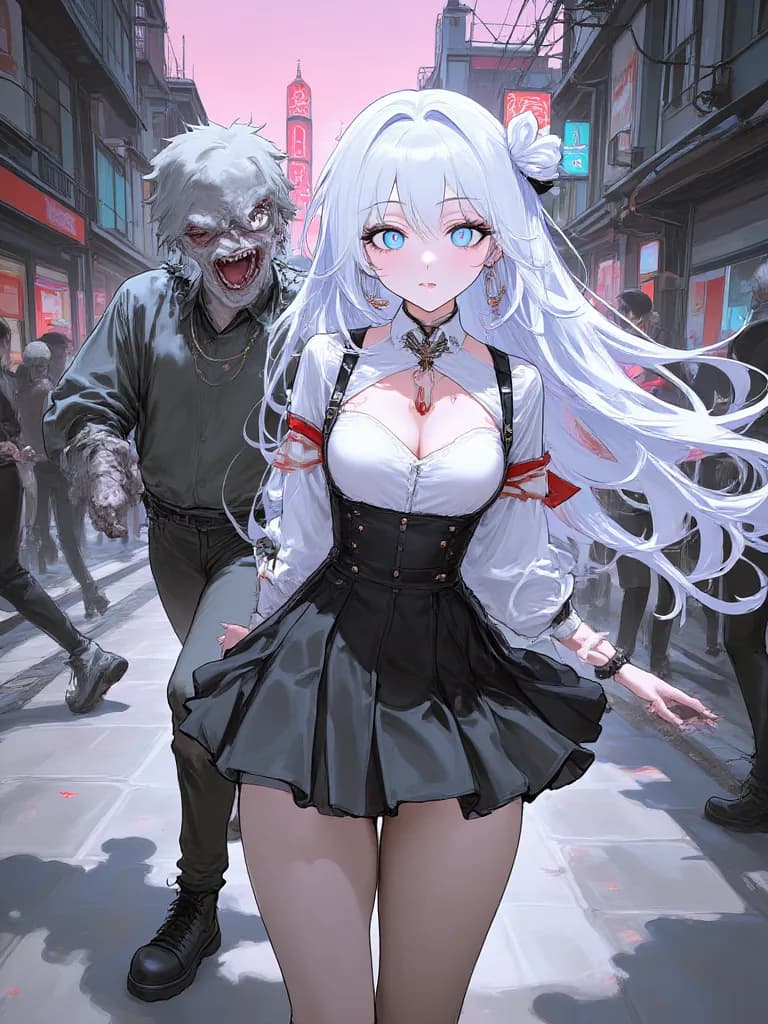 Thumbnail of I have to conquer beauties if I want to survive in the zombie apocalypse