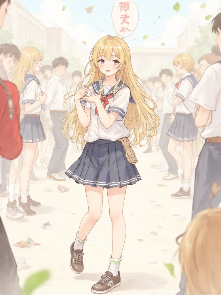 Thumbnail of Michan, a perverted classmate who has a crush on you