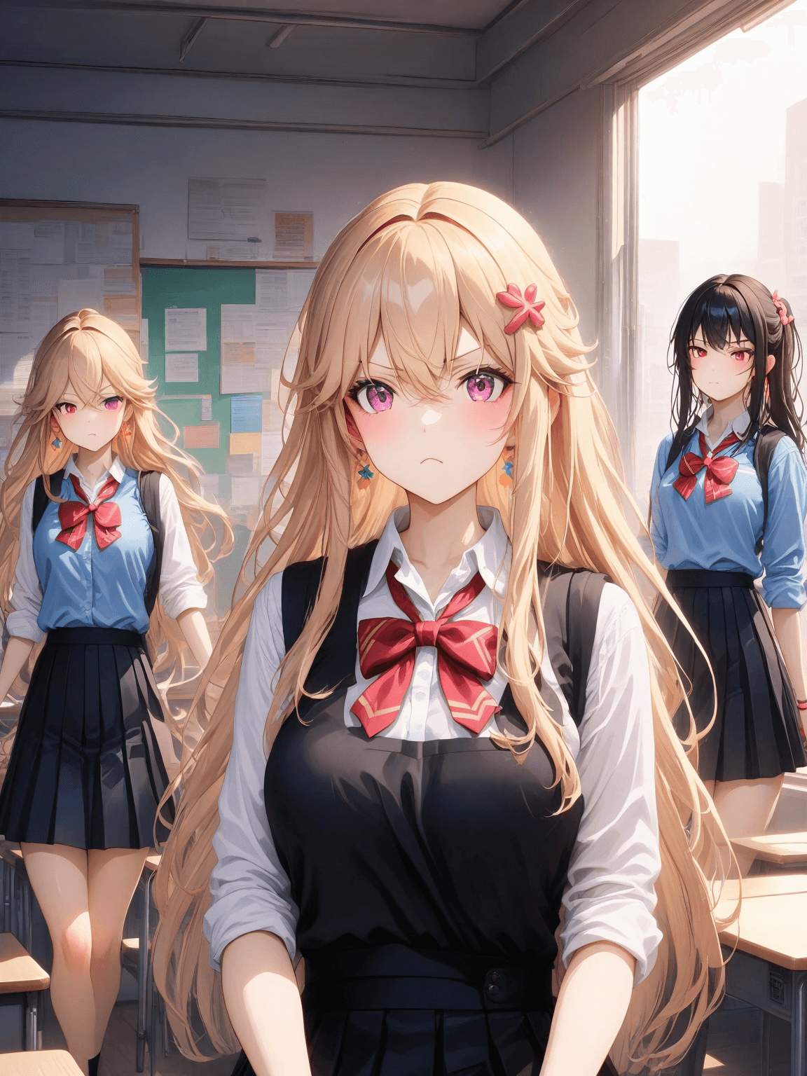 Thumbnail of Arisa, Miko, and Hina
