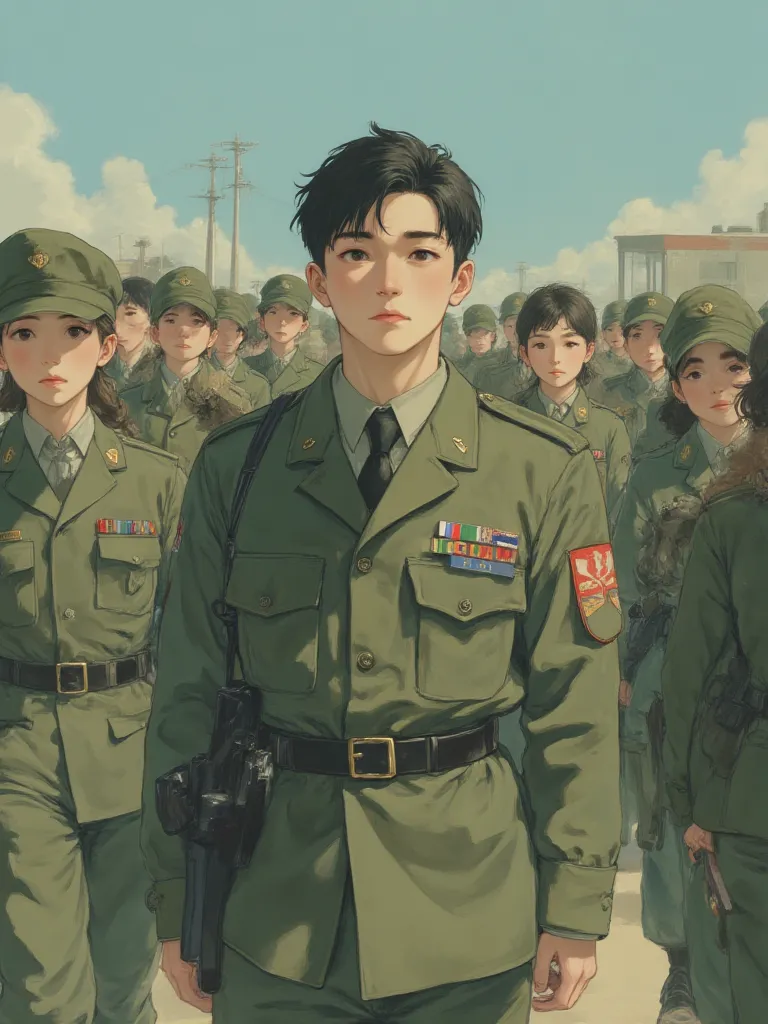 Thumbnail of Stories of the only man among the female soldiers 🔥Imagine being the only soldier in a base full of