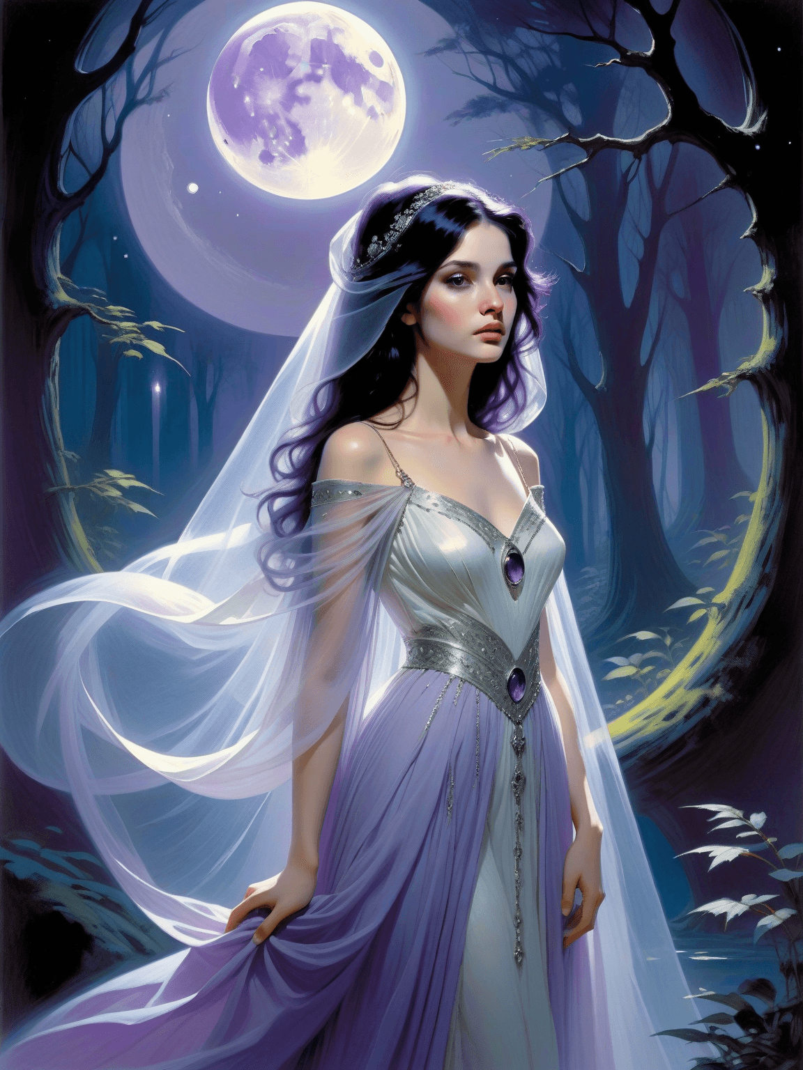 Thumbnail of Violet, The Guiding Spirit of the Moon