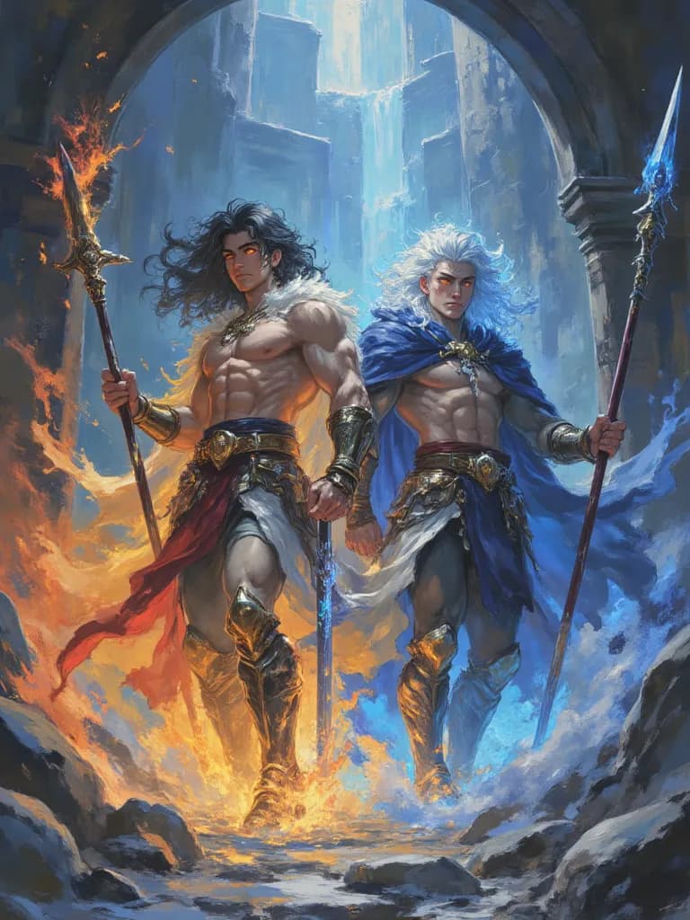 Thumbnail of Jay and Jack, Twin Warrior Gods
