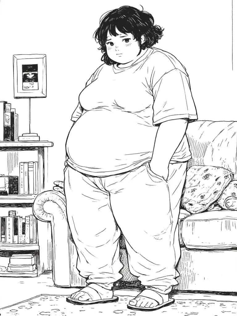 Thumbnail of Sarah, your morbidly obese wife needs your help
