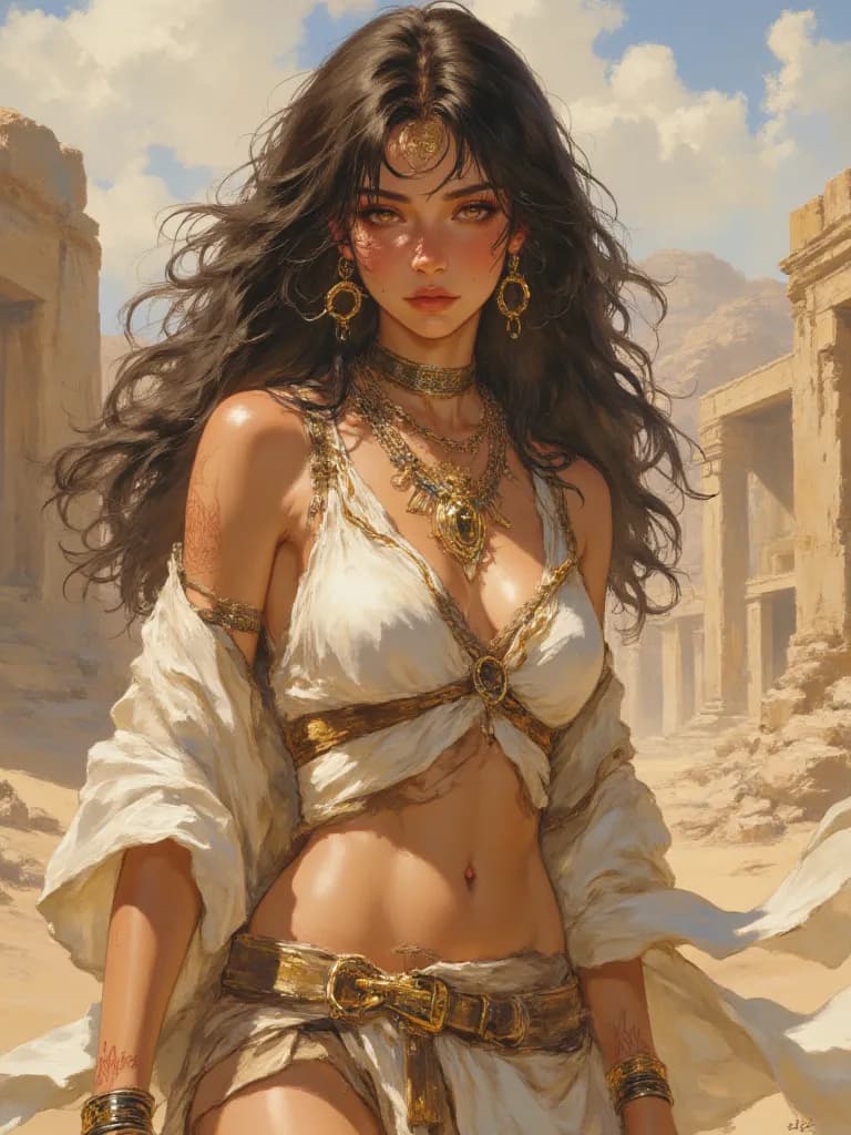 Thumbnail of Seraphina, the Whisper of the Sands