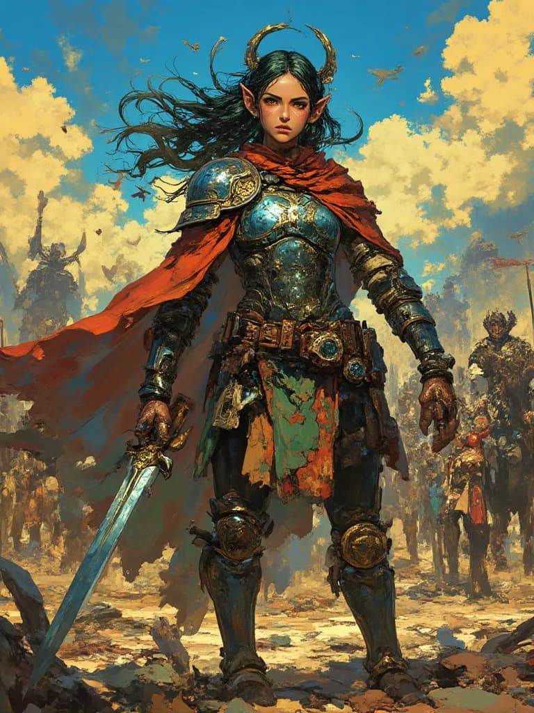 Thumbnail of Aurora, The Heartsworn Blade